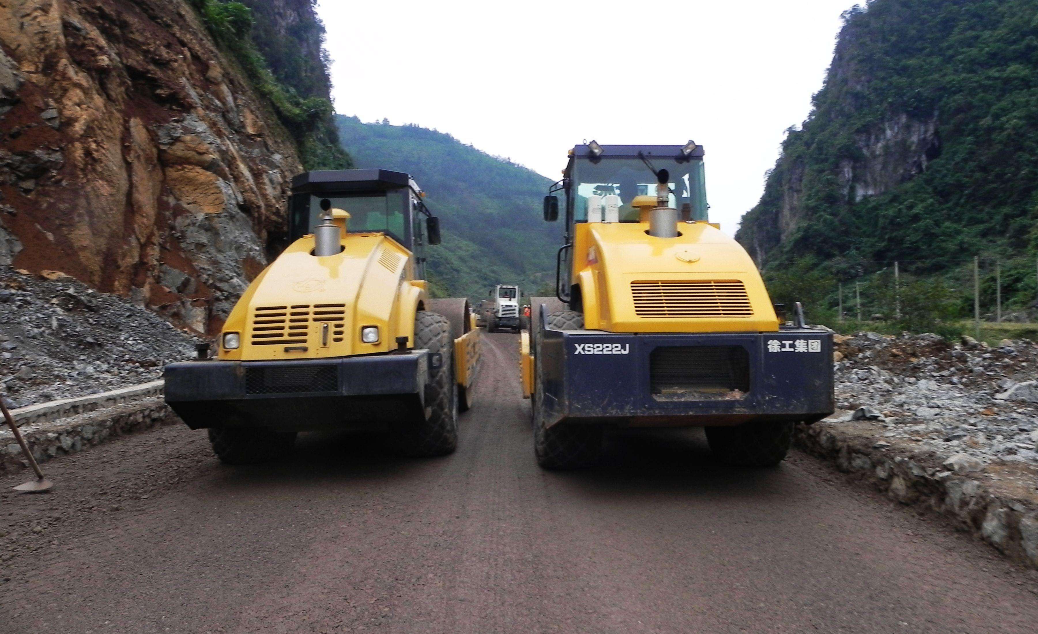 公路土工格栅施工